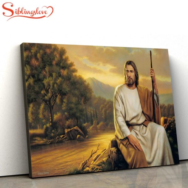 The Hope Of His Glory Jesus Picture Jesus Canvas Wall Art