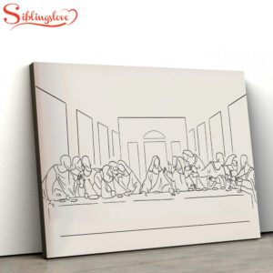 The Last Supper Canvas Painting…