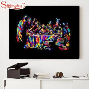 The Last Supper Canvas Religious…