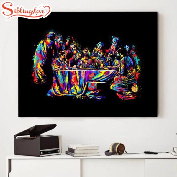 The Last Supper Canvas Religious Canvas Art Christian Canvas Wall Art