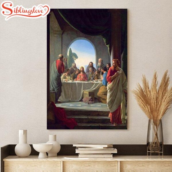 The Last Supper Canvas Wall Art Religious Wall Art Canvas