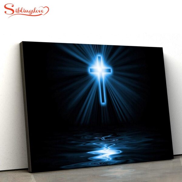 The Light Of The Cross Rectangle Gallery Canvas Art Jesus Canvas Pictures