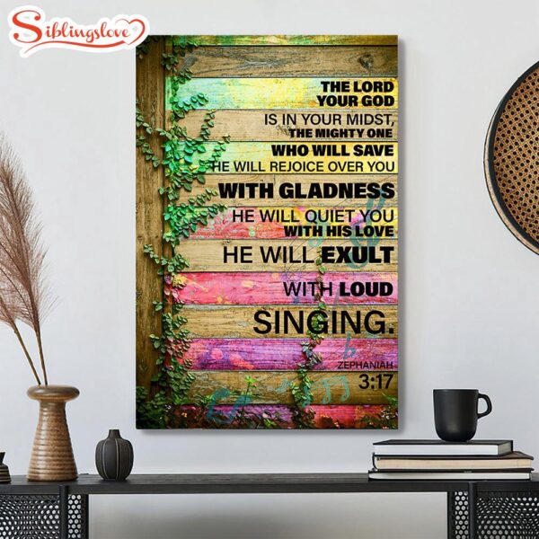 The Lord Your God Christian Gift Jesus Canvas Painting Jesus Canvas Bible Verse Canvas