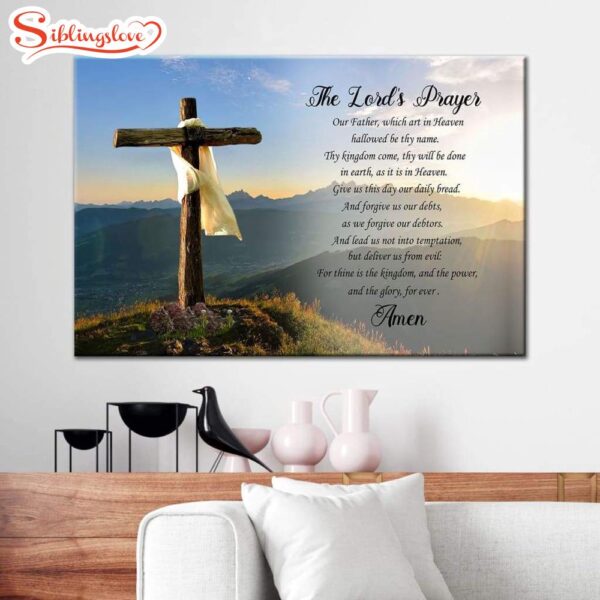 The Lord’s Prayer Canvas Print