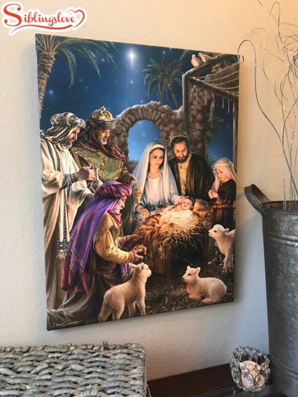 The Nativity Canvas Wall Art