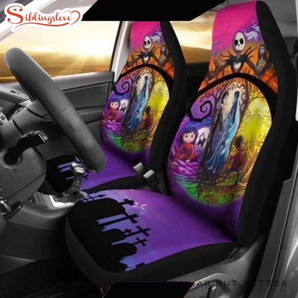 The Nightmare Before Christmas  Cartoon Seat Cover Car Decor ers