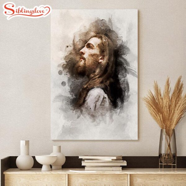 The One by Haley Miller Canvas Picture Jesus Christ Canvas Art Christian Wall Canvas