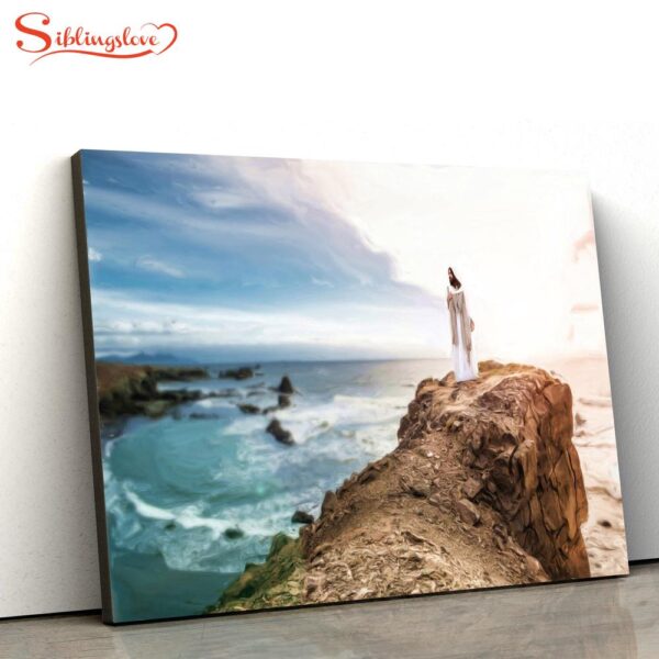 The Rock Canvas Picture Jesus Canvas Wall Art