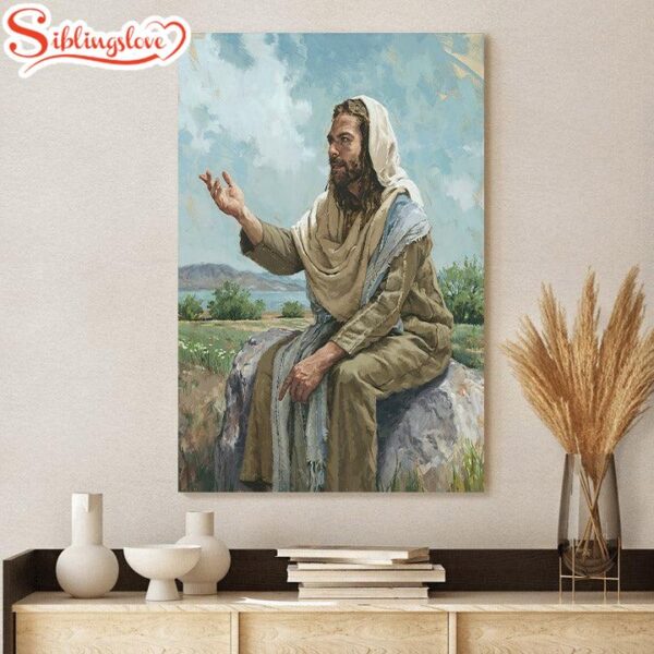 The Sermon On The Mount Canvas Wall Art