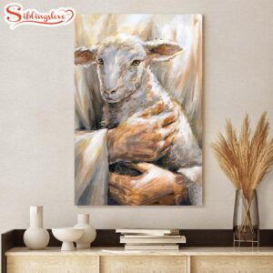 The Shepherd Holds Me Canvas…