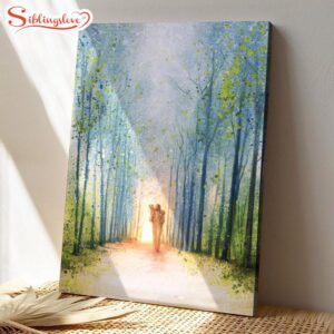 The Shepherd’s Path Jesus Canvas…