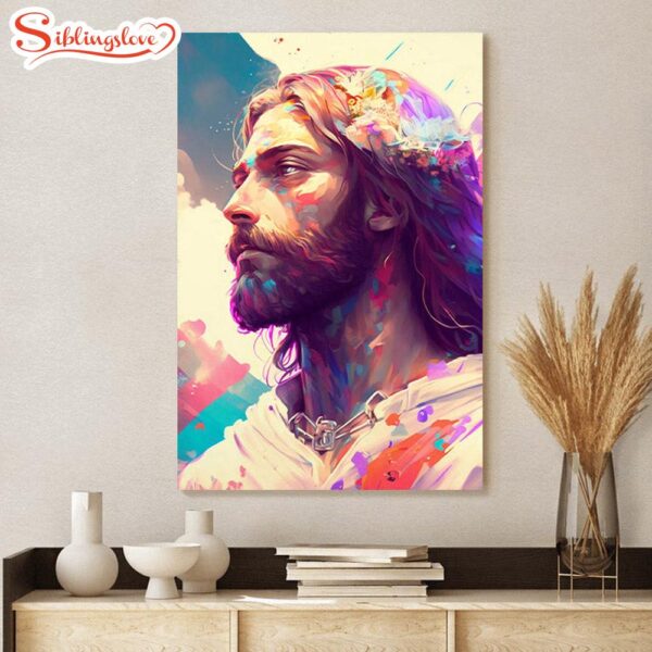 The Son Of God Portrait Of Jesus Christ 2 Jesus Canvas Art