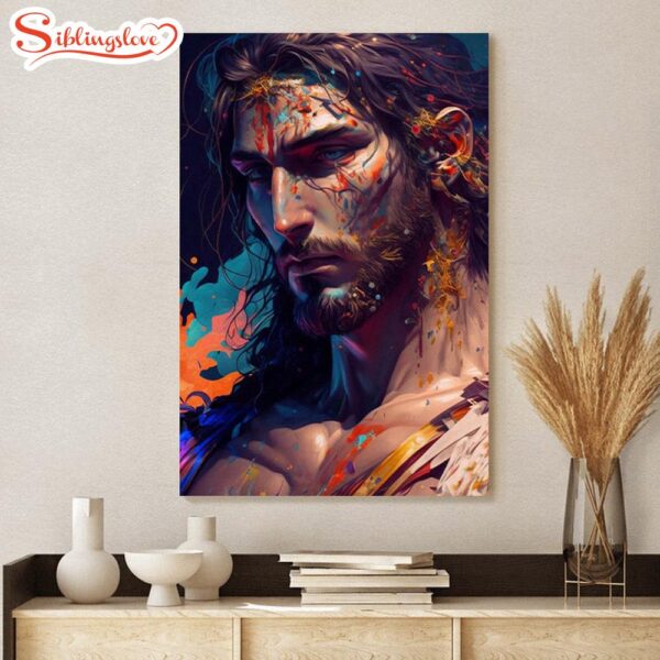 The Son Of God Portrait Of Jesus Christ Jesus Canvas Art