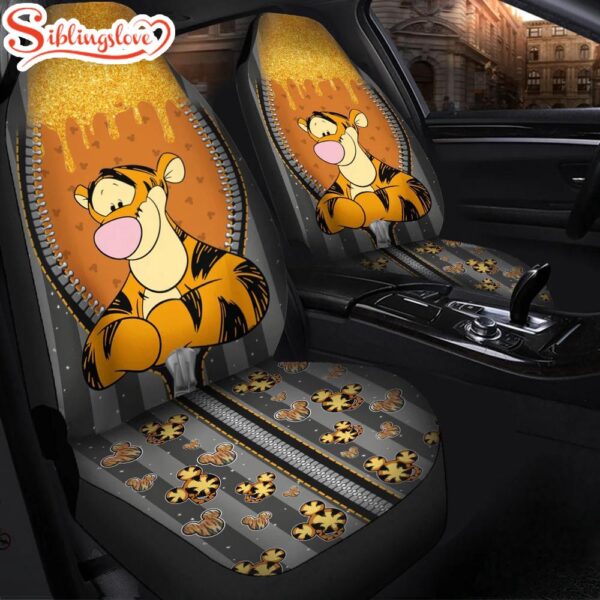 Tigger Zip Winnie The Pooh Car Seat Cover