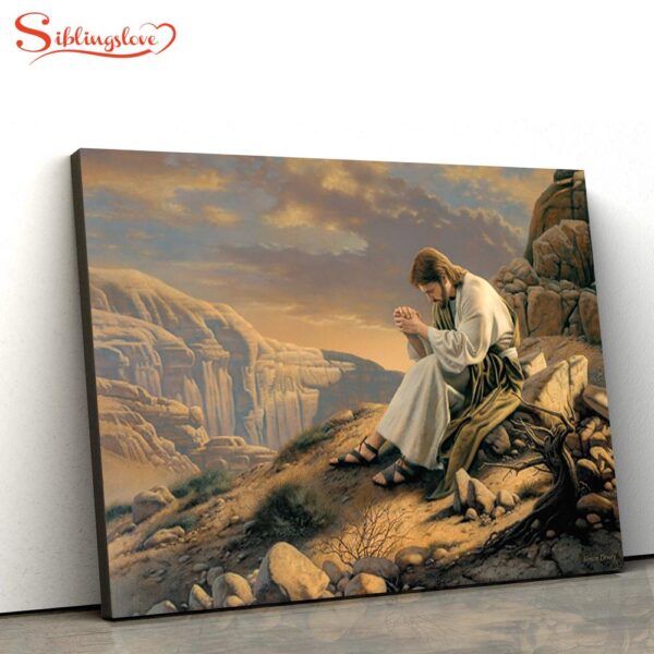 To Be With God Canvas Picture Jesus Christ Canvas Art