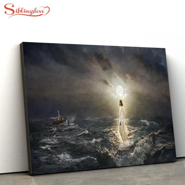 To The Rescue Canvas Picture Jesus Christ Canvas Art