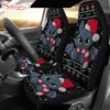 Toothless Christmas Art  Cartoon Seat Cover Car Decor ers Cartoon