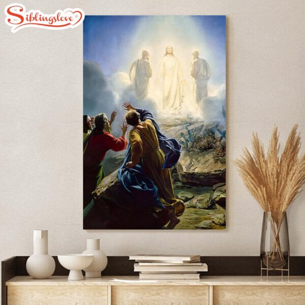 Transfiguration Of Jesus Poster Jesus Christ Picture Jesus Canvas Wall Art Jesus Christ Poster