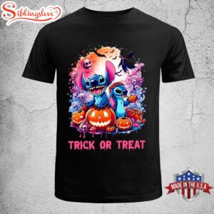 Trick or Treat Stitch Halloween Day Unisex T-Shirt