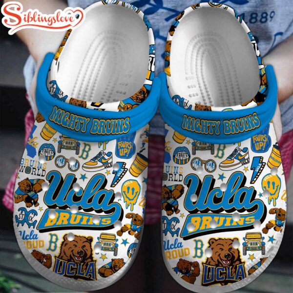 UCLA Bruins NCAA Sport Clogs Shoes Comfortable For Men Women