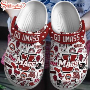 UMass Minutemen NCAA Sport Clogs…