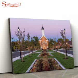 Vernal Temple Garden View Canvas…