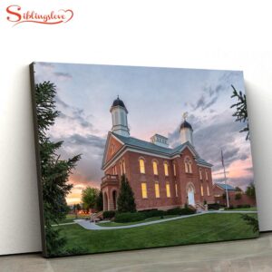 Vernal Temple Summer Lawn Canvas…