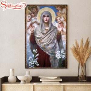 Virgin Mary Jesus Christ Canvas…