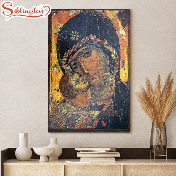 Virgin Mary Mother Of God Our Lady Of Canvas Wall Art