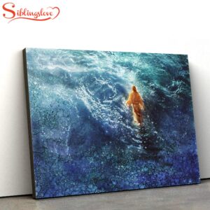 Walking On Water Canvas Wall…