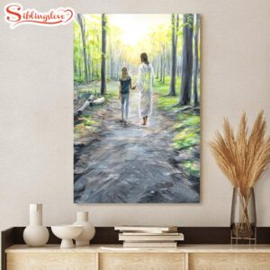 Walking With Jesus Canvas Pictures…