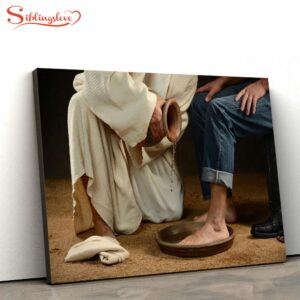 Washing Feet Jug Servant Jesus…