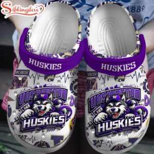 Washington Huskies NCAA Sport Clogs…