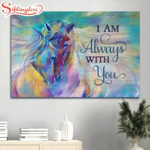 Watercolor Horses Sweet Couple I…