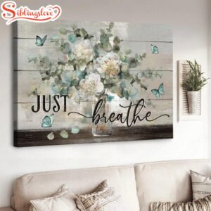 Watercolor Jasmine Blue Butterfly Just…