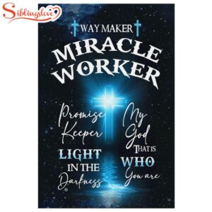 Way Maker Miracle Worker Cross…