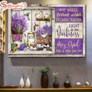 Way Maker Miracle Worker Lavender…