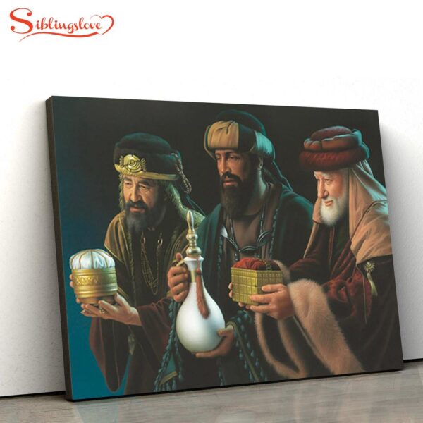 We Three Kings Canvas Picture Jesus Christ Canvas Art