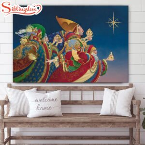 We Three Kings Canvas Wall…