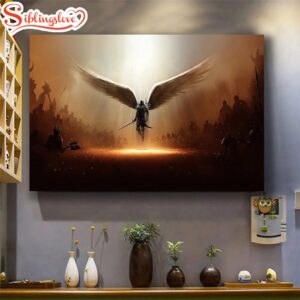 Wings Of God Warrior Canvas…