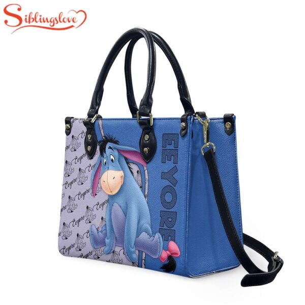 Cartoon Disney Women Bag Winnie the Pooh Eeyore Disney Leather HandBag