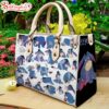 Cartoon Disney Women Bag Winnie The Pooh Eeyore Leather Bags,Eeyore Lovers Leather Bag