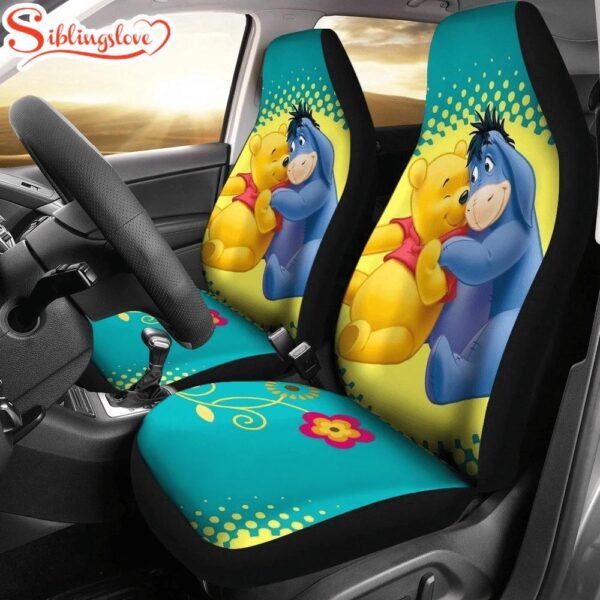 Winnie The Pooh Hug Car Seat Cover