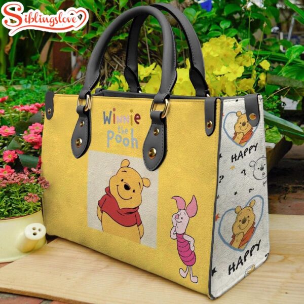 Winnie The Pooh Women Cute Disney Leather Handbag