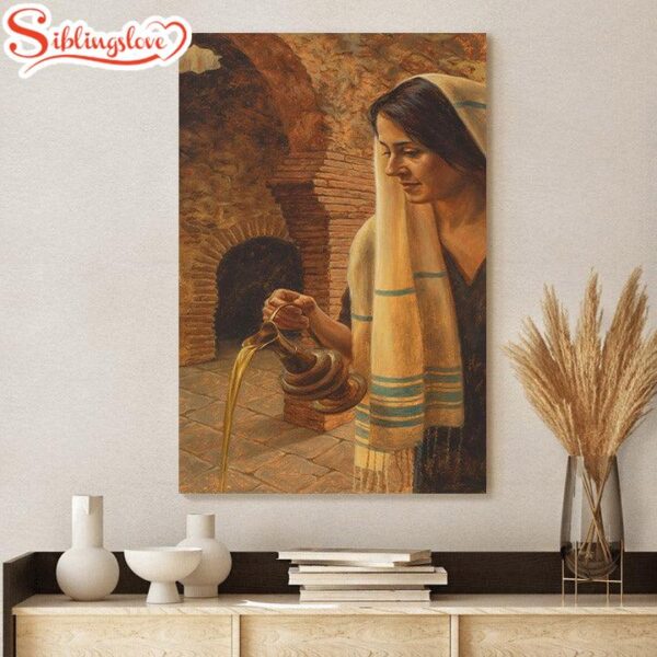 Woman At The Well 1 Canvas Wall Art Gift For Mom