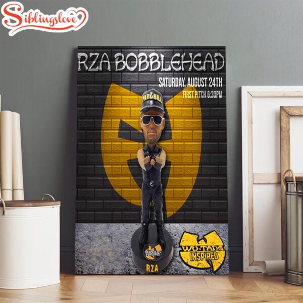 Wu-Tang Clan Inspired RZA Booblechead August 2024 Poster Canvas