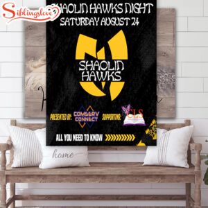 Wu-Tang Clan Staten Island Ferryhawks Night Poster Canvas