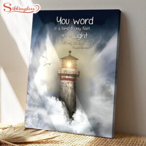 You Word Is A Lamp…